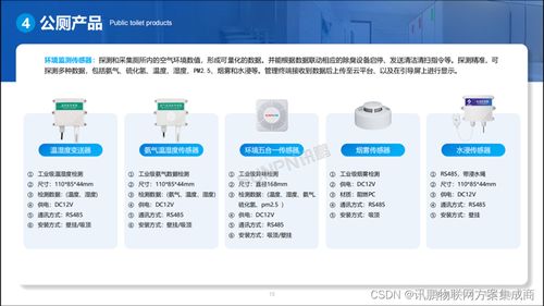 智慧公廁解決方案 易集成、好使用的智能硬件與智能控制系統